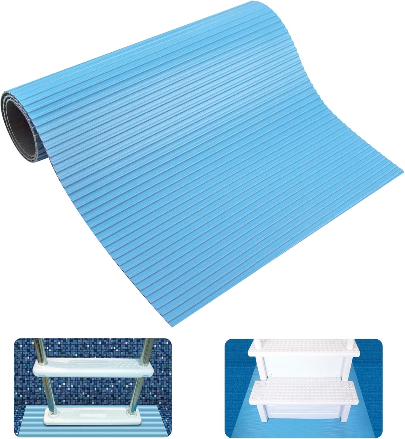 SWIMLINE HYDROTOOLS Protective Pool Ladder Mat for Safety