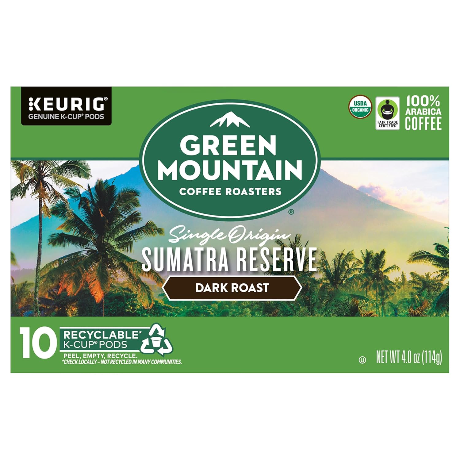 Bold Sumatra Reserve Dark Roast Pods
