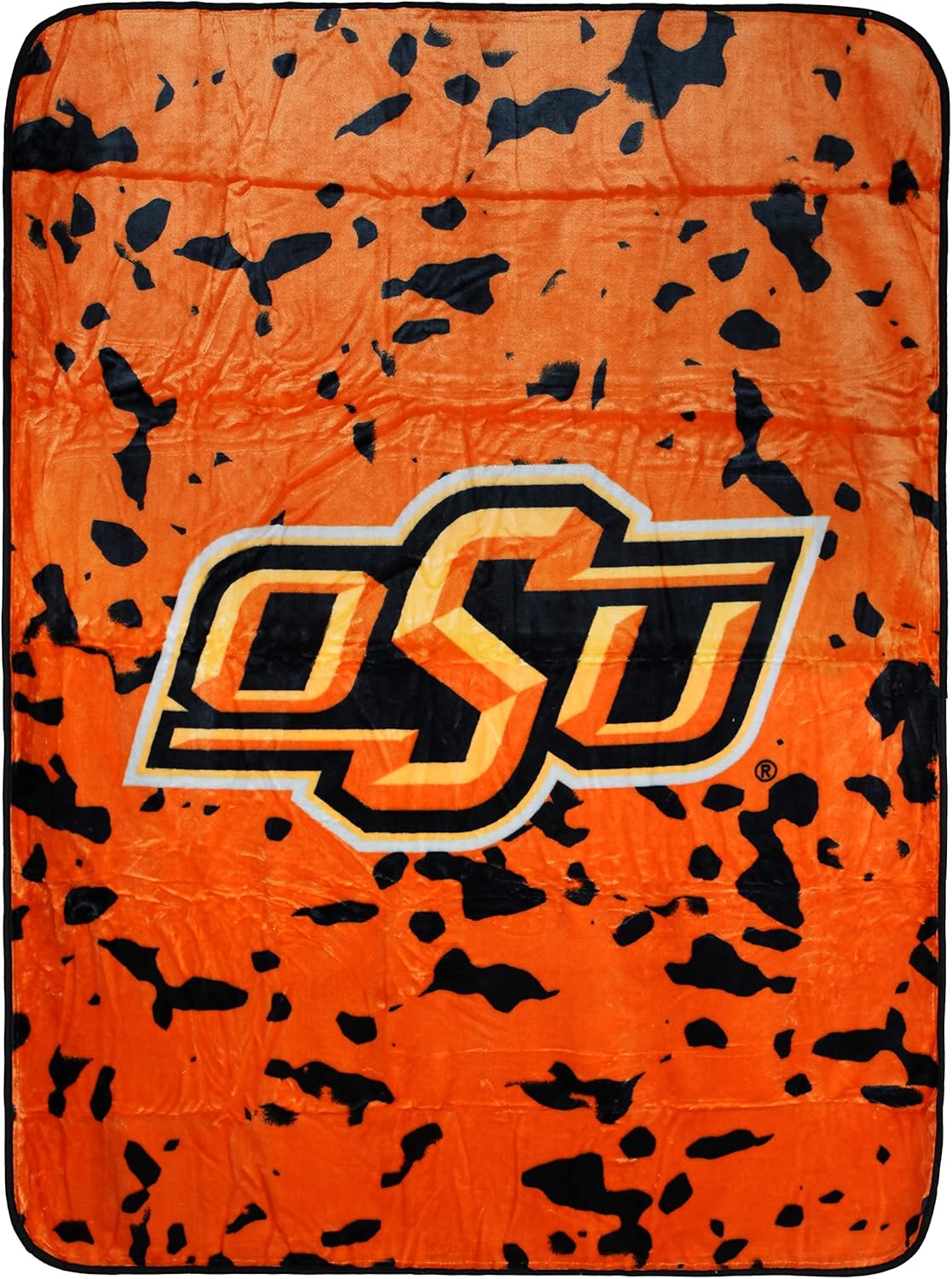 Everything Comfy Oklahoma State Cowboys Huge Raschel Throw Blanket