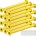 Dunzy 12 PCS Steel Monkey Bars 15-1/8 in - Durable Backyard Rungs