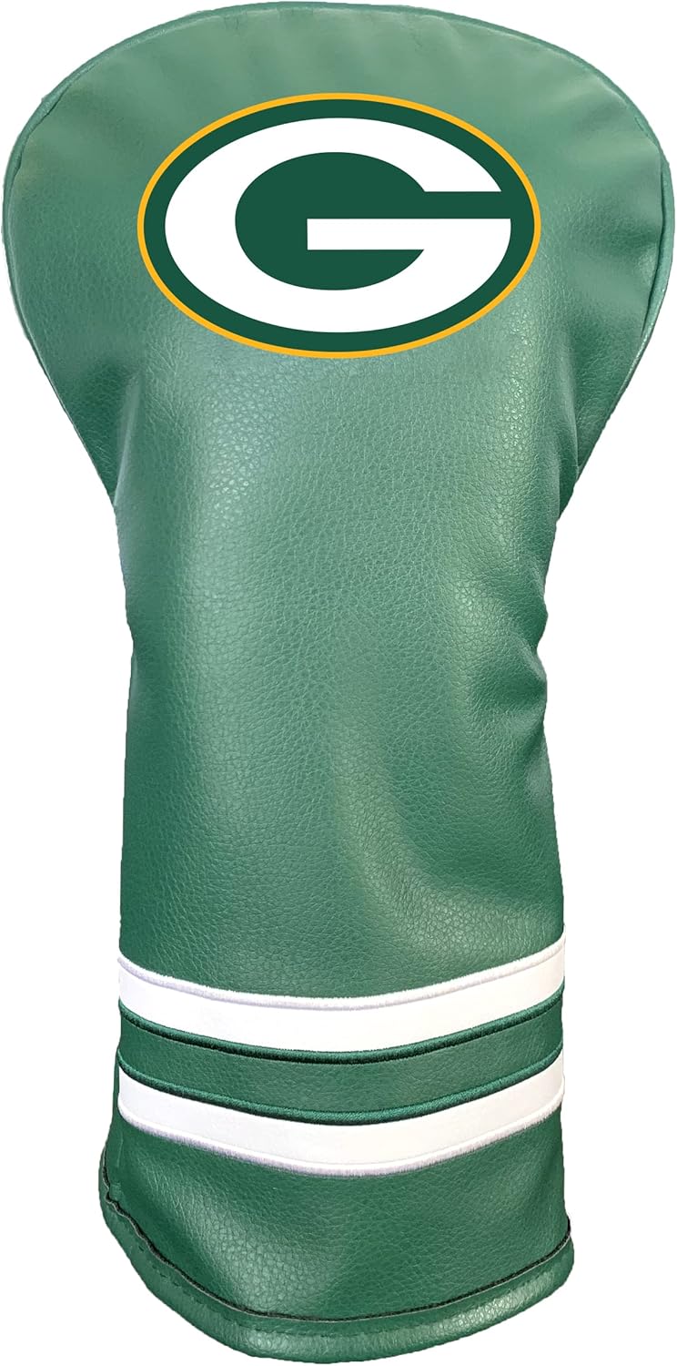 NFL Vintage Driver Golf Club Headcover with Retro Design