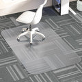 Non-Slip Clear Desk Chair Mat for Carpet - Protects Floors!