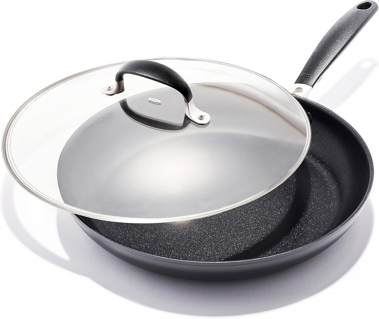 OXO Good Grips 12 in Nonstick Frying Pan Skillet with Lid