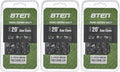 8TEN 20 in Full Chisel Chainsaw Chain.050 3/8 LP 72DL - Value Pack