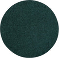 Ambiant Forest Green 3ft Round Area Rug - Pet Friendly Comfort