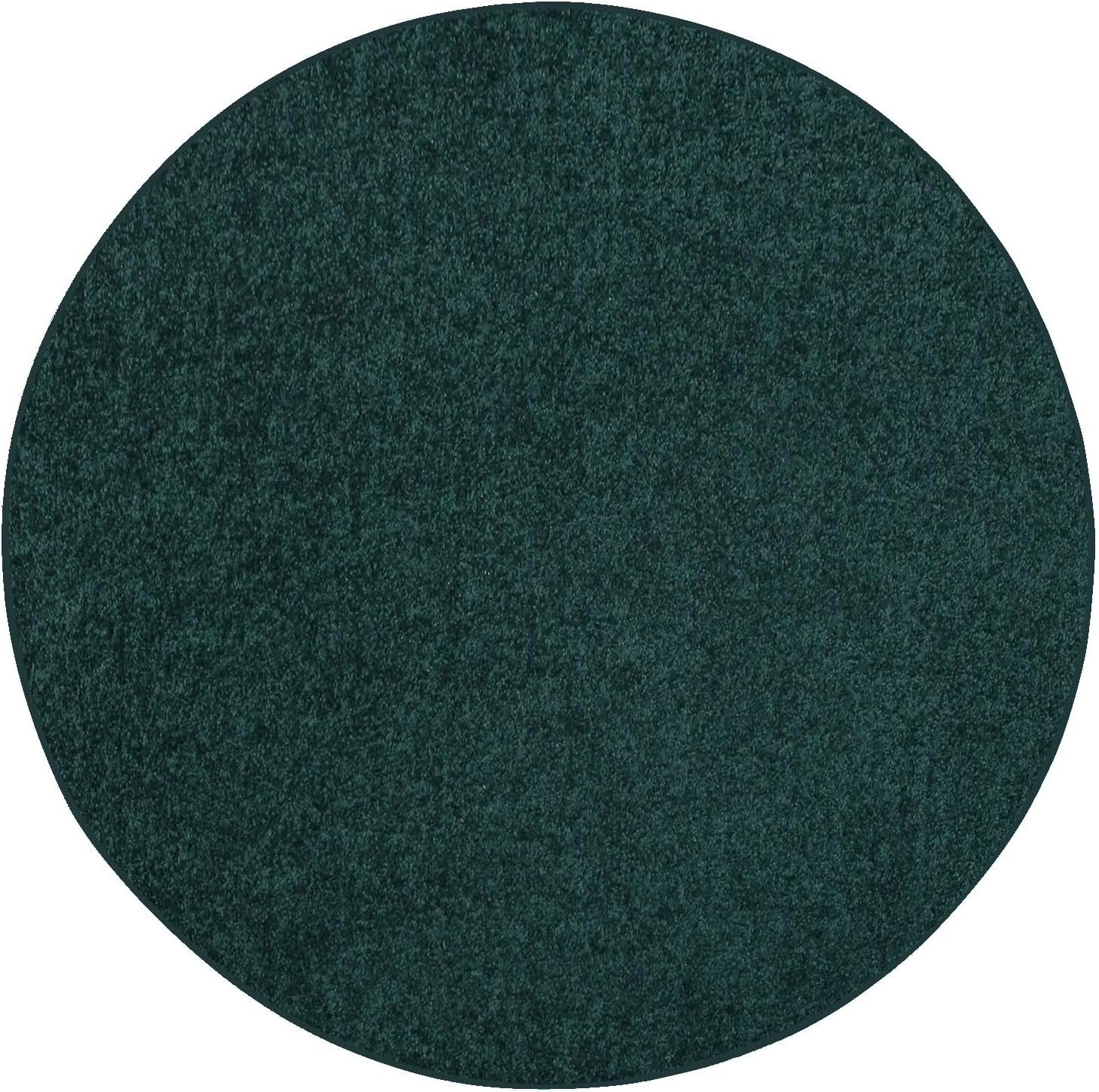 Ambiant Forest Green Area Rug - Soft, Stylish, Pet Friendly