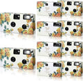 Disposable Camera 10 Pack for Wedding Floral 35mm Single Use Camera