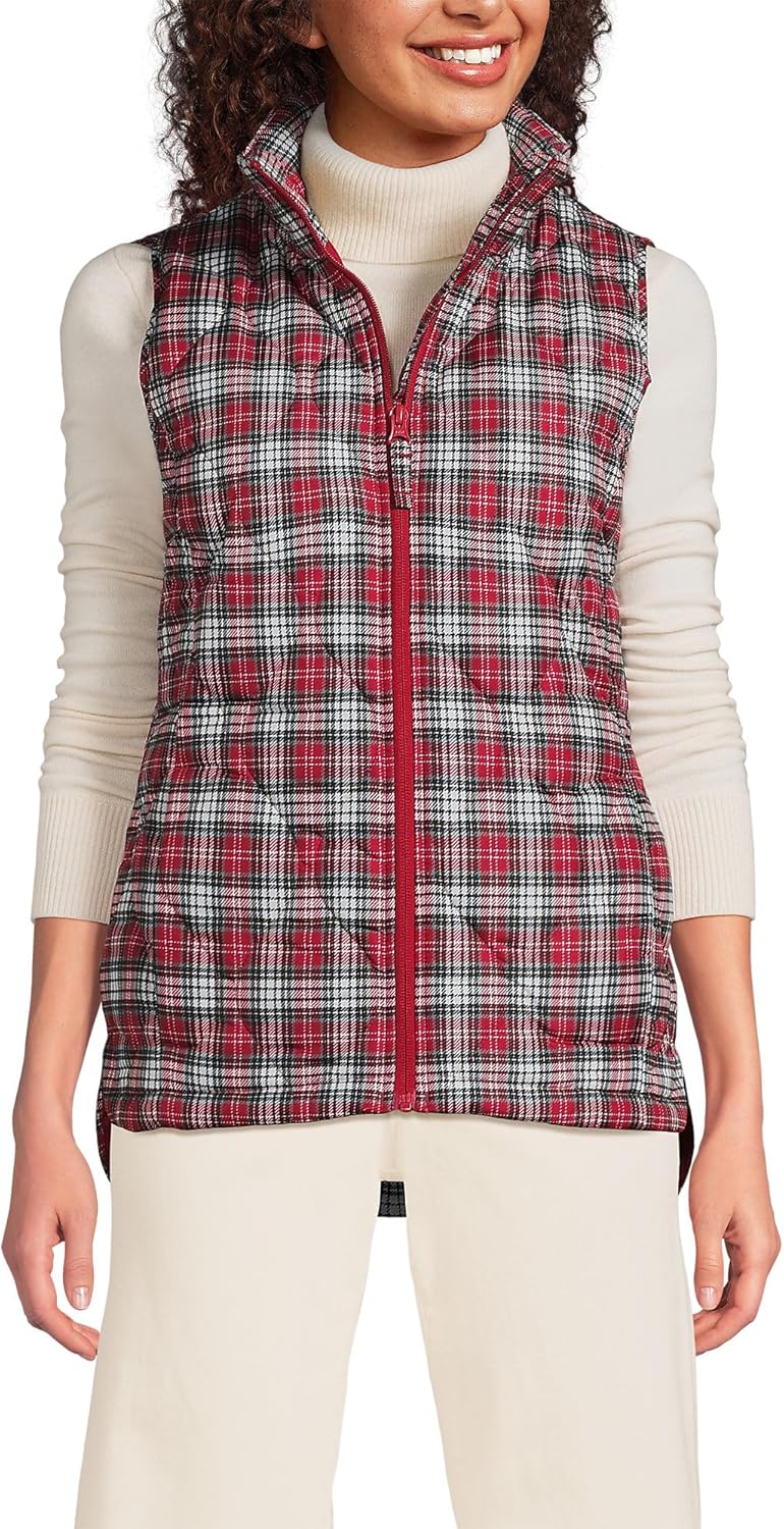Lands' End FeatherFree Insulated Vest for Ultimate Warmth