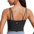 Butterluxe-Light Womens V Neck Longline Sports Bra - Breathable