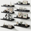 Picture Ledge Shelf Set of 8 for Kids Bookshelf and Decor