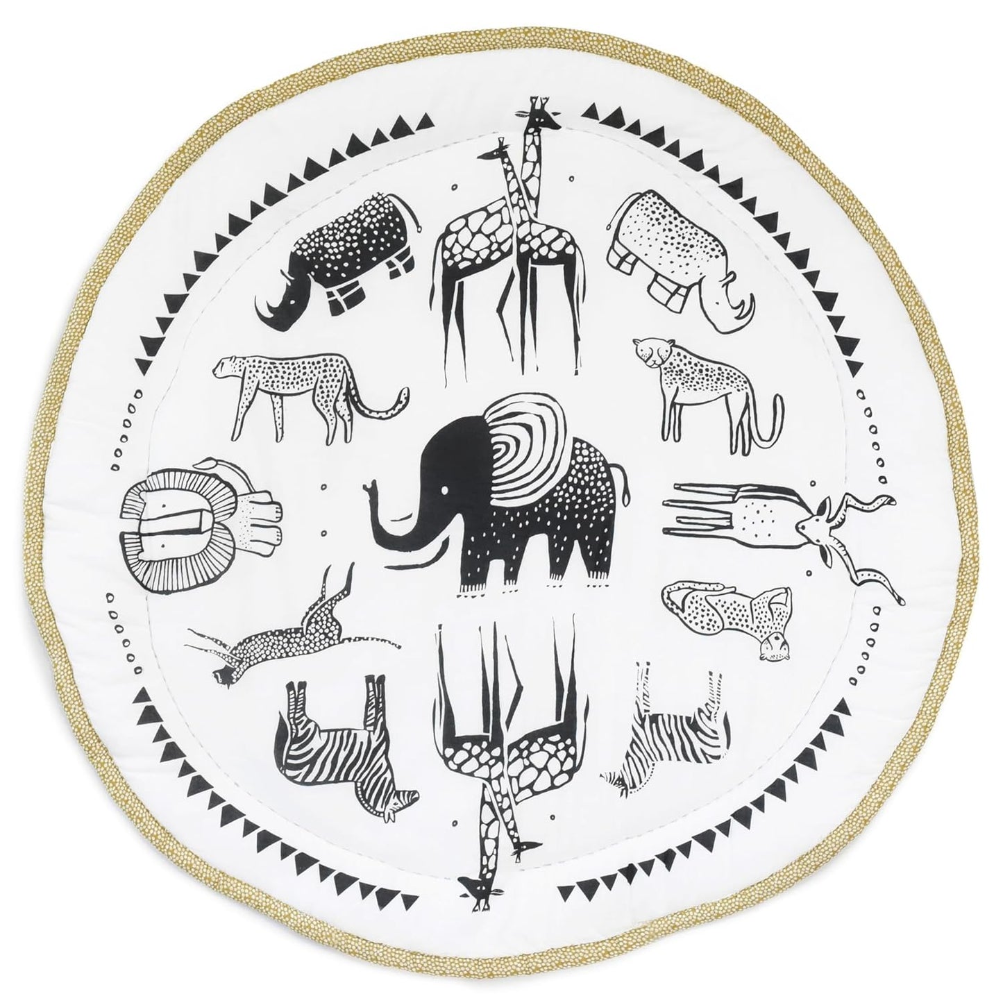 Safari Play Mat: Sustainable, Padded Fun!