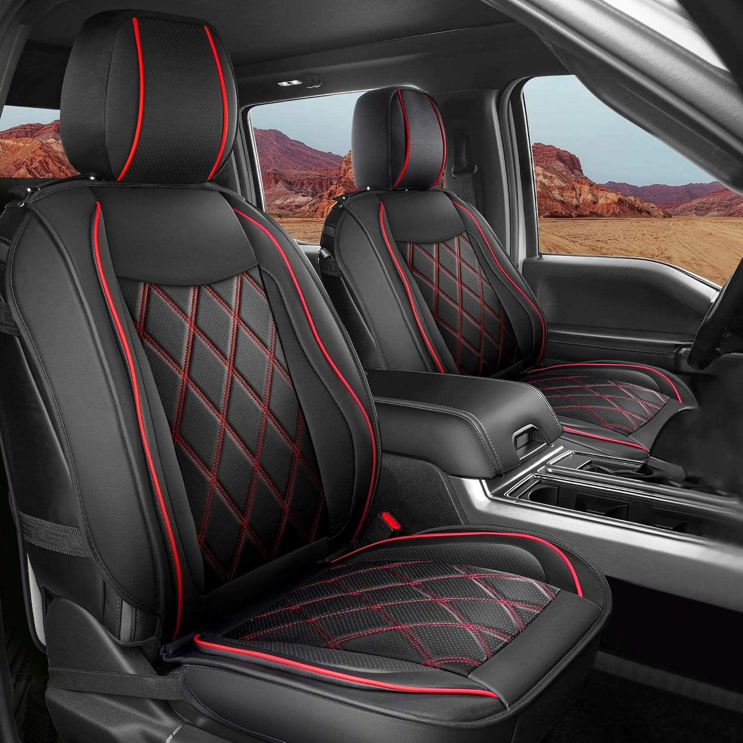 Custom Fit Seat Covers for 2015-2025 Ford F150 SuperCrew