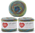 Red Heart Roll with It Melange Paparazzi Yarn 3-Pack - Versatile