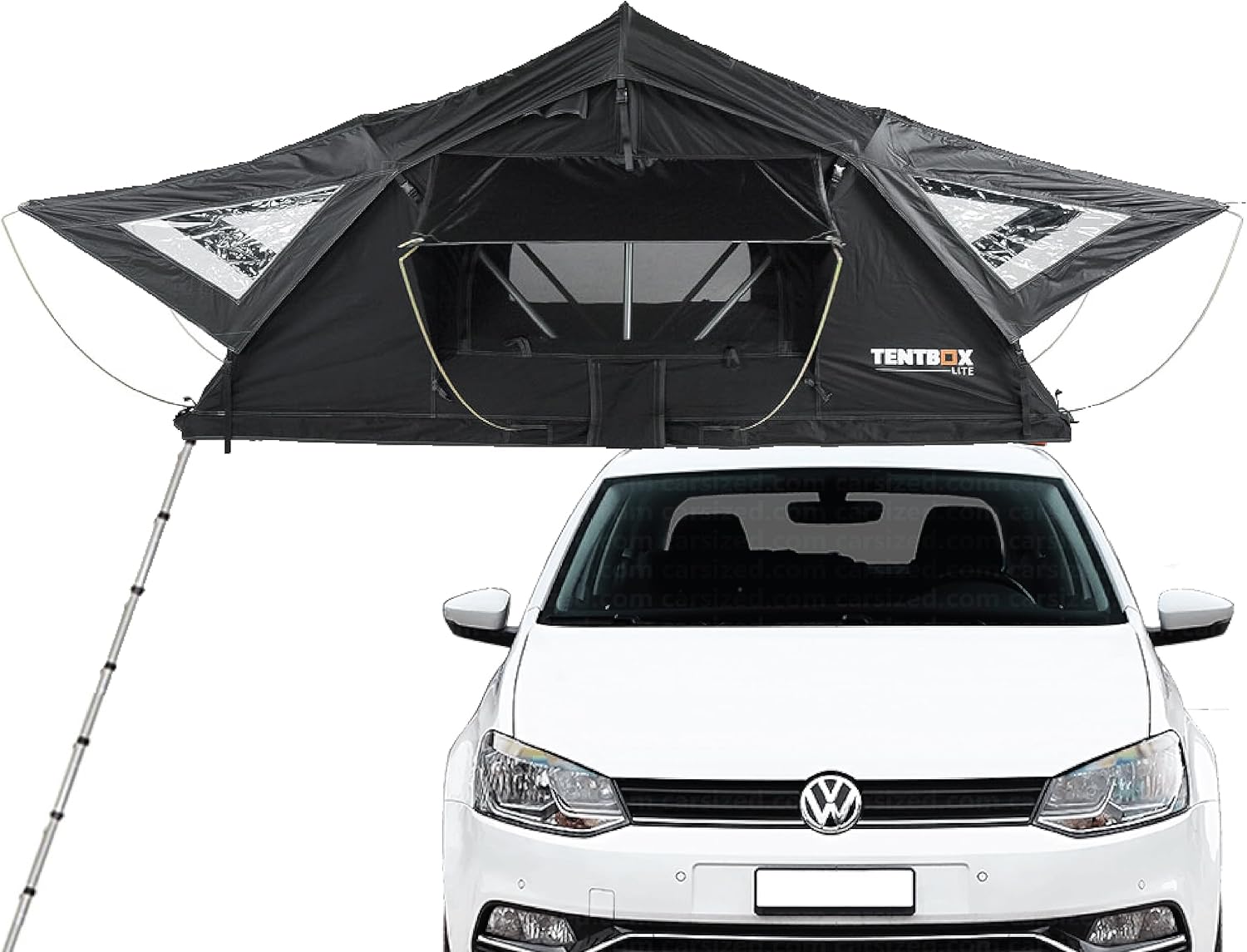 Quick Setup Car Roof Tent - TentBox: 4 Season Camping