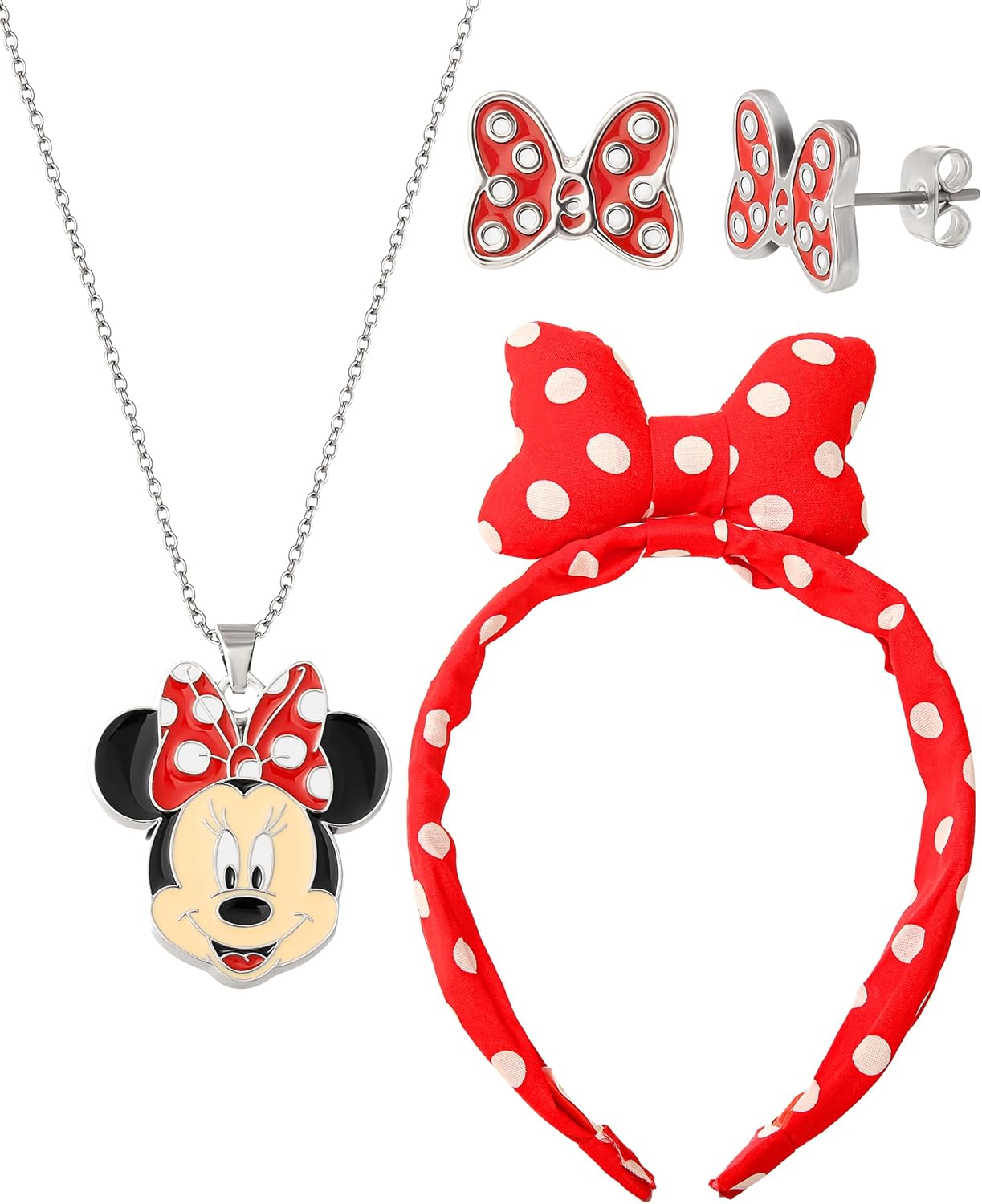 Minnie Mouse Jewelry Set - Official Disney License