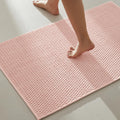 Bathroom Rugs Non Slip Washable Super Absorbent Pink 24x36