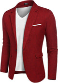 COOFANDY Men's Slim Fit Casual Blazer - Lightweight Modern Look