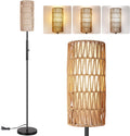 Boho Floor Lamp for Living Room with 3 Color Temperatures - Versatile