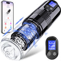 Male Masturbator Pocket Pussy with 10 Vibrations & 6 Thrusting Modes