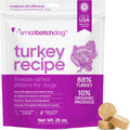 smallbatch Pets Freeze Dried Raw Dog Food, Turkey Recipe - High