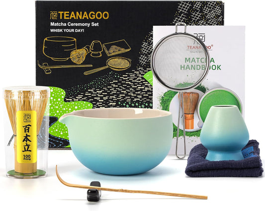 TEANAGOO Matcha Whisk Set for Perfect Matcha Tea Experience