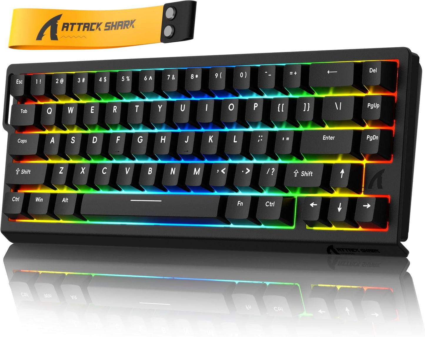 ATTACK SHARK X68 HE Gaming Keyboard with 8000Hz Response Rate