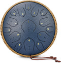 Steel Tongue Drum 14 in 15 Notes D-Key - Calm, Tuned Handpan