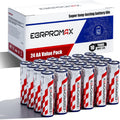 Rechargeable 1.5V AA Lithium Batteries 24 Pack - Long Life Performance