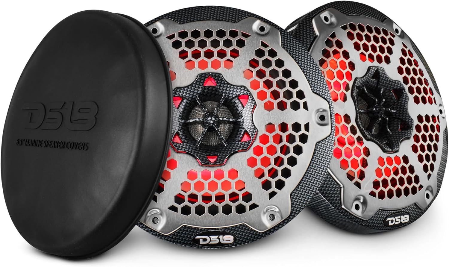DS18 Marine Speakers with Integrated RGB Lights - Ultimate Sound & Style!