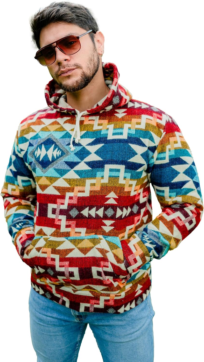 Alpaca Wool Men's Hoodie: Warm, Durable, Cozy
