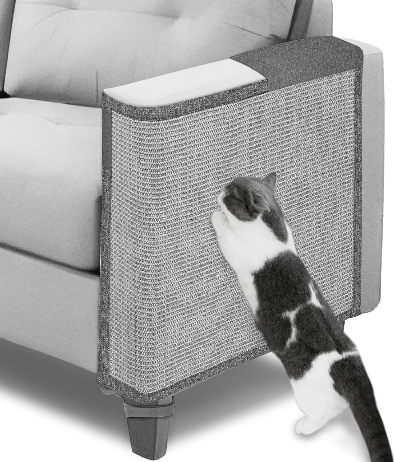 Cat Scratch Couch Protector for Furniture with Natural Sisal