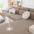 Waterproof Couch Cushion Covers for 3 Cushion Sofa - Stretch, Non-Slip