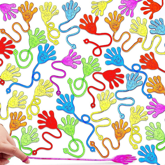 48Pcs Sticky Hands Party Favors for Kids - Extreme Stretch Fun!