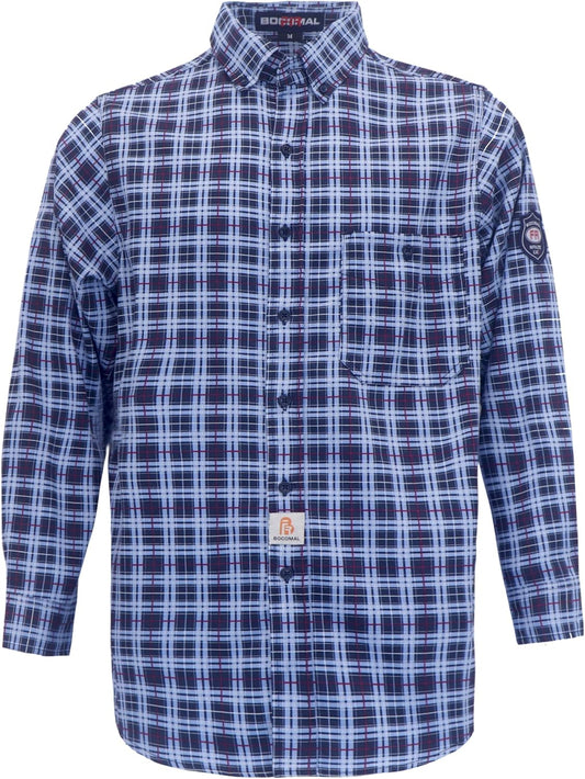 BOCOMAL Flame Resistant Shirt for Safety and Comfort at Work