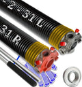 Garage Door Torsion Spring Set.250x2x31 in - Durable Replacement Pair
