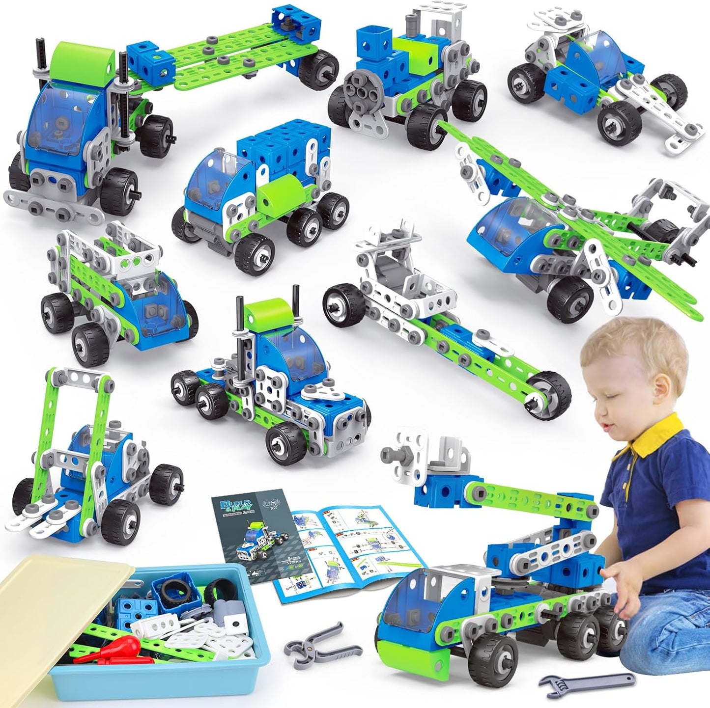 18 in 1 STEM Toys for Kids - Educational Building Fun for All