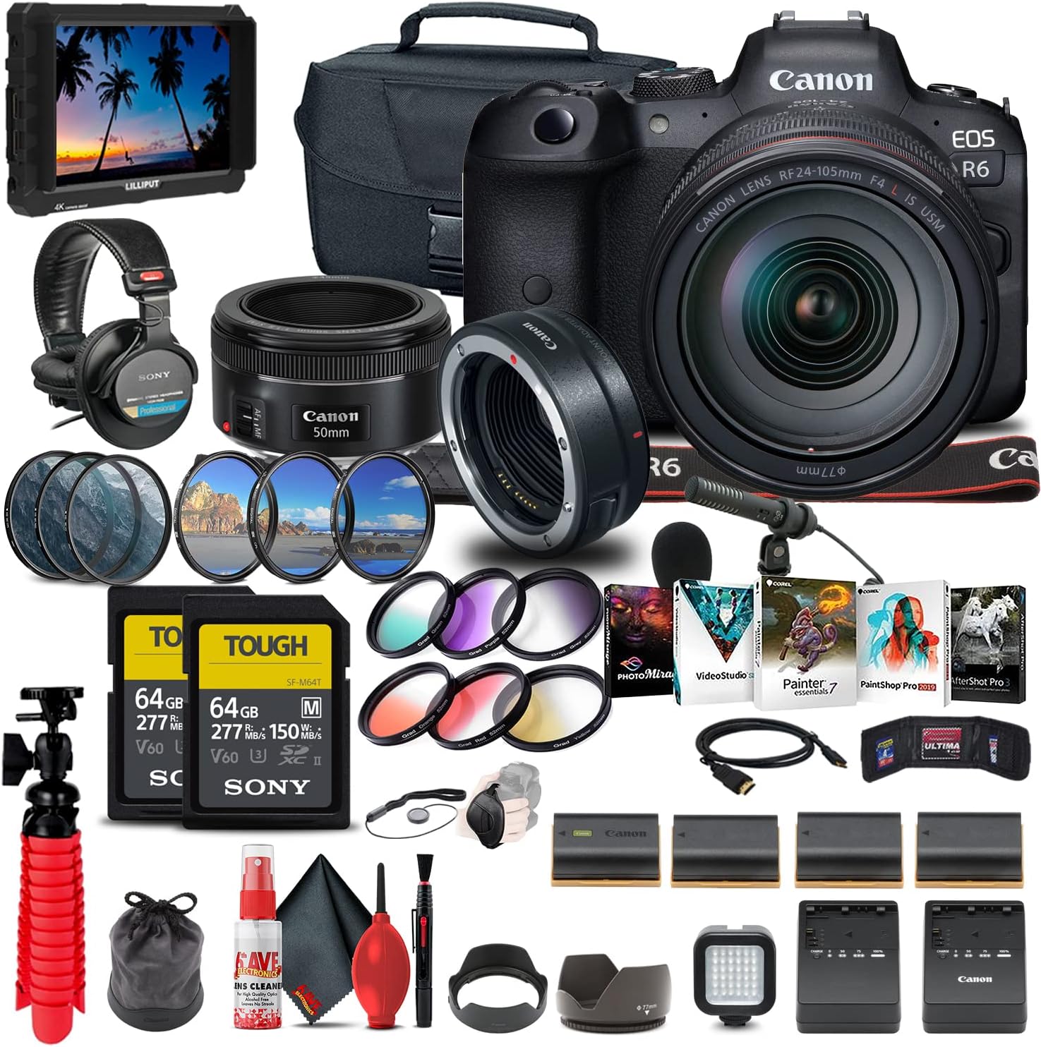 Canon EOS R6 Bundle: Superior Imaging & Accessories