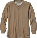Legendary Whitetails Men's Henley Long Sleeve Double Thermal Layer are