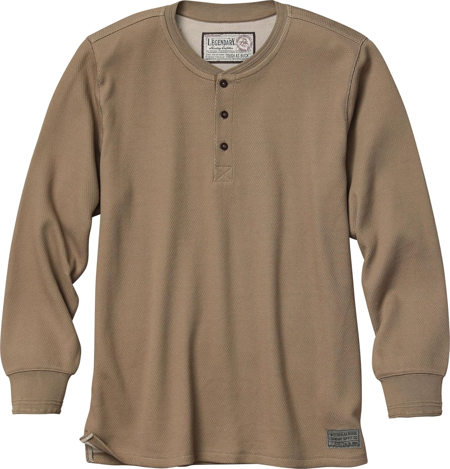 Legendary Whitetails Men's Henley Shirt for All-Day Comfort