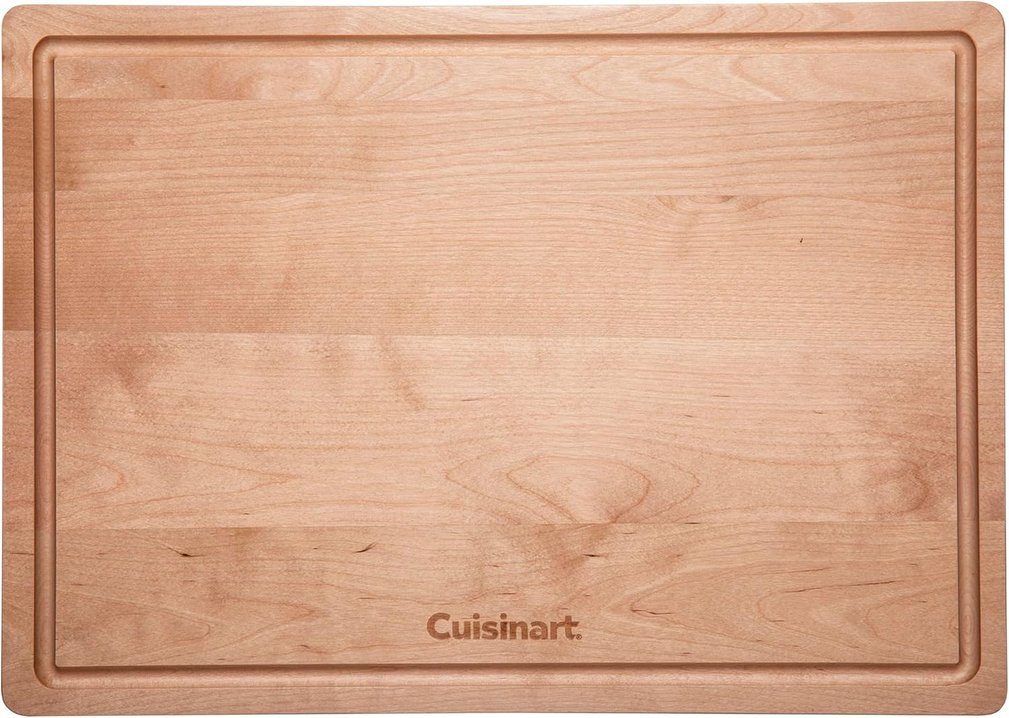 Cuisinart 17 Maple Wood Cutting Board for Home Chefs
