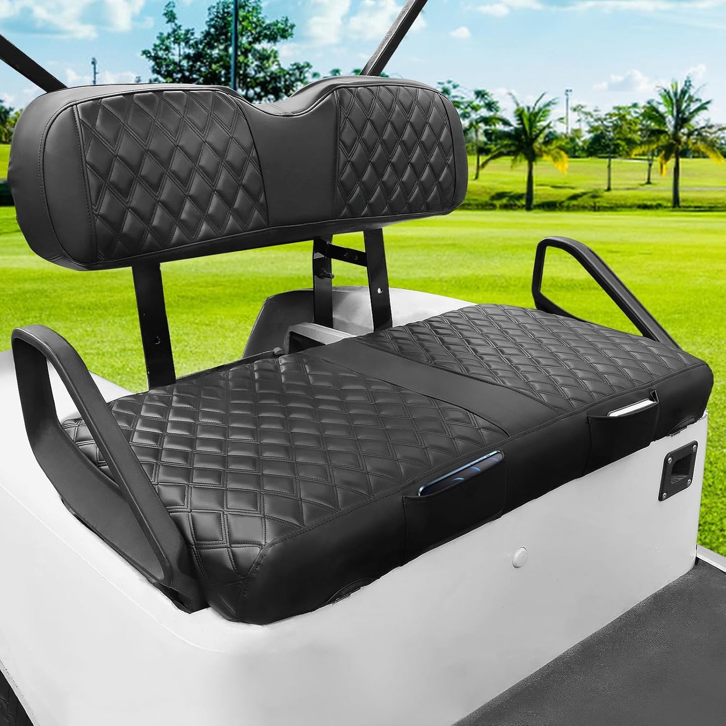 EZGO TXT Seat Cover Set for Comfortable Golf Cart Experience