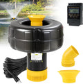 Pond Fountain Aerator 1HP 15000 GPH Floating Pump - Timed Aeration