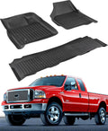 All-Weather Floor Mats for Ford F-250/F-350/F-450 Crew Cab - Durable