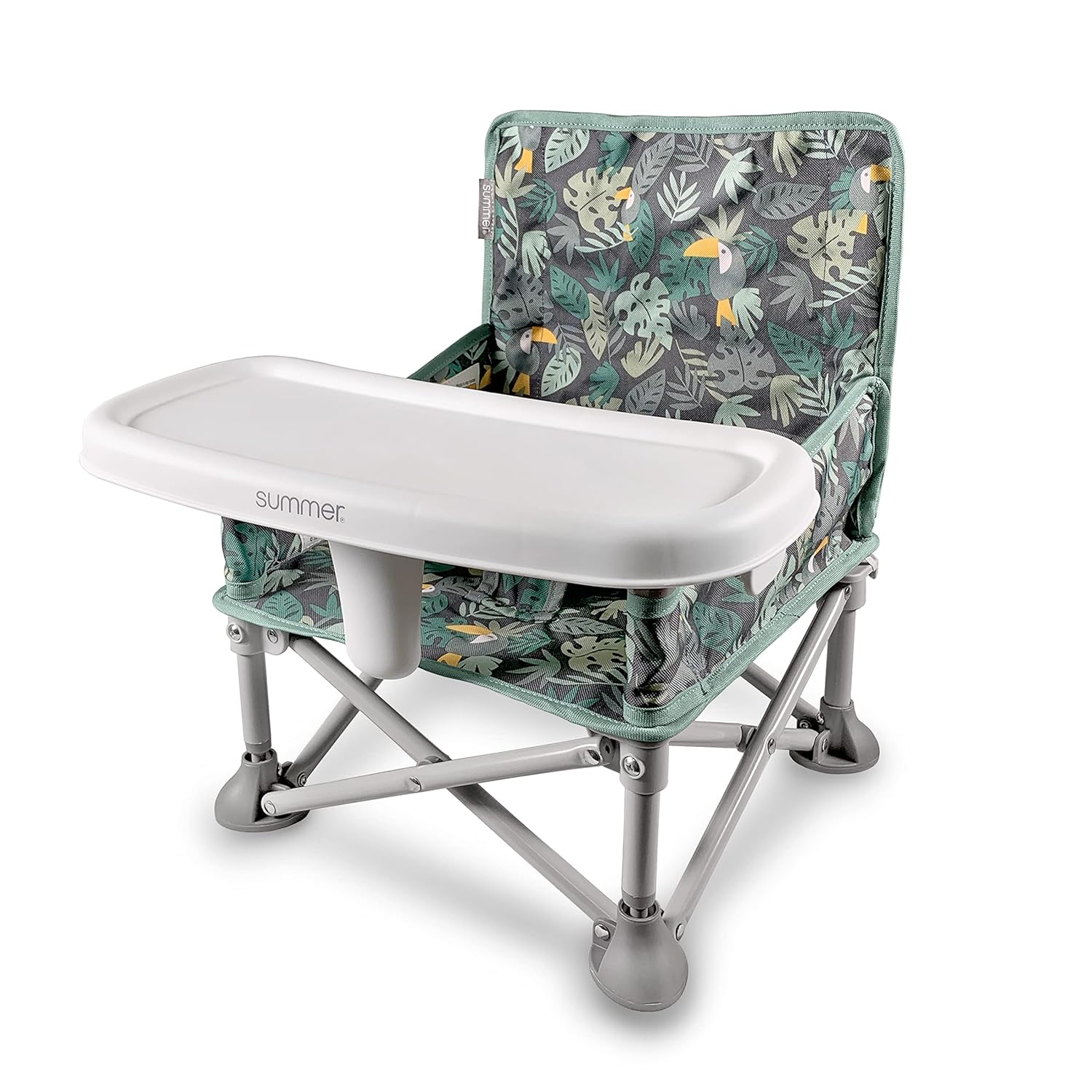 Summer Pop 'N Sit Portable Booster Chair for Indoor/Outdoor Use