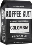 Koffee Kult Colombian Medium Roast Coffee Ground Beans 32oz - Bold