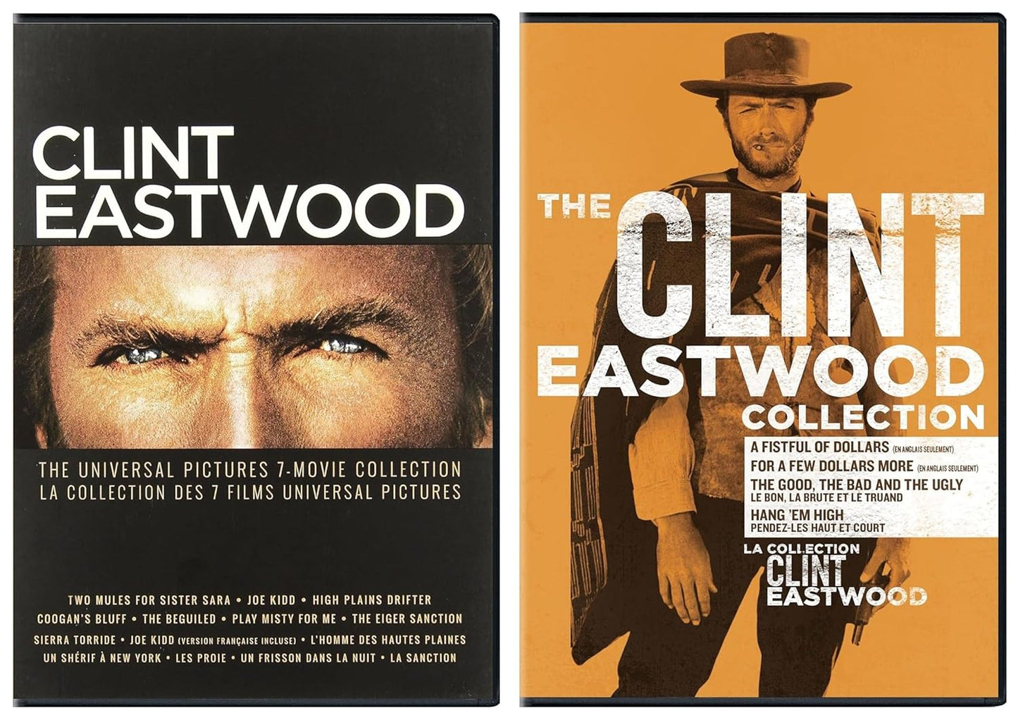 11-Movie Clint Eastwood Collection DVD for Classic Film Lovers