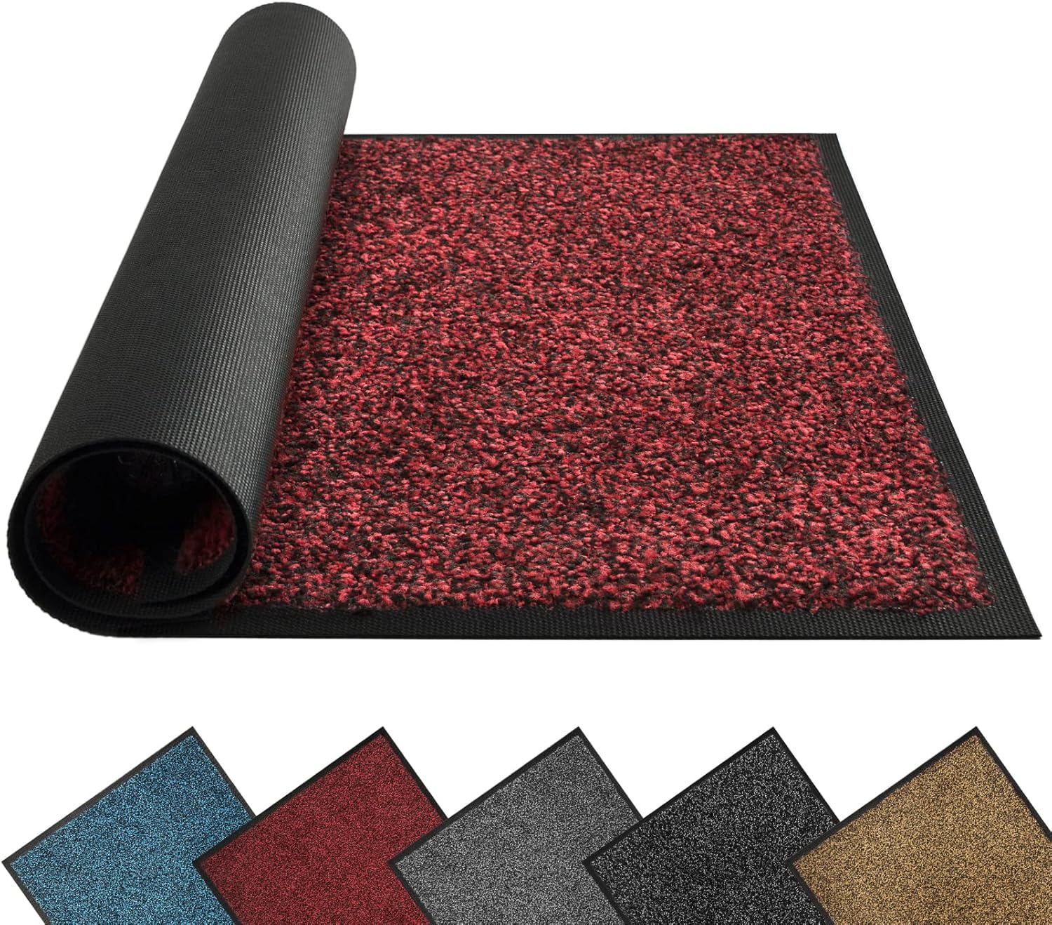 Mibao Front Door Mat - Durable Non-Slip Waterproof Doormat