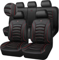 CAR PASS 3D Foam PU Leather Car Seat Covers for Ultimate Comfort