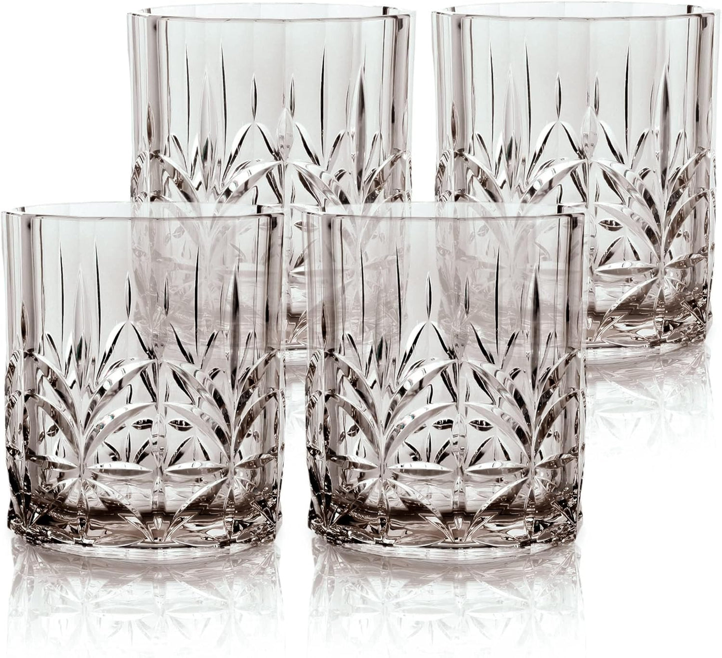 Myrtle Beach Shatterproof Tritan Plastic Short Tumblers Set