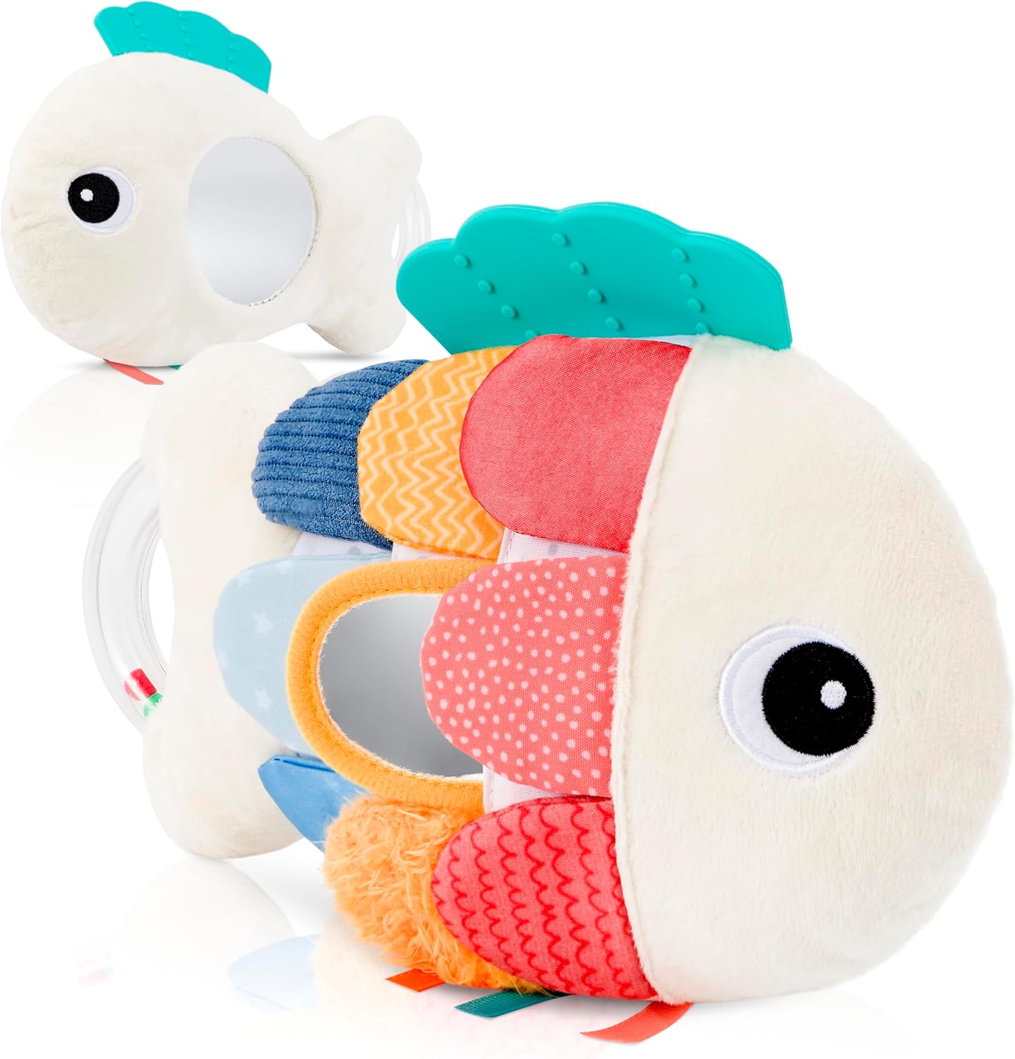Stimulating Baby Fish Toy - Perfect for Tummy Time!